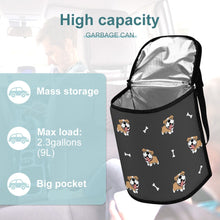 Load image into Gallery viewer, Happy Happy English Bulldogs Multipurpose Car Storage Bag - 4 Colors-Car Accessories-Bags, Car Accessories, English Bulldog-1