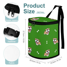 Load image into Gallery viewer, Happy Happy English Bulldogs Multipurpose Car Storage Bag - 4 Colors-Car Accessories-Bags, Car Accessories, English Bulldog-13