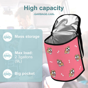 Happy Happy English Bulldogs Multipurpose Car Storage Bag - 4 Colors-Car Accessories-Bags, Car Accessories, English Bulldog-10
