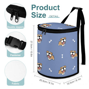 Happy Happy English Bulldogs Multipurpose Car Storage Bag - 4 Colors-Car Accessories-Bags, Car Accessories, English Bulldog-17