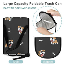 Load image into Gallery viewer, Happy Happy English Bulldogs Multipurpose Car Storage Bag - 4 Colors-Car Accessories-Bags, Car Accessories, English Bulldog-2