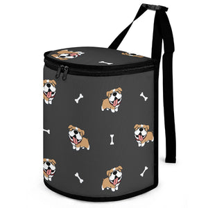 Happy Happy English Bulldogs Multipurpose Car Storage Bag - 4 Colors-Car Accessories-Bags, Car Accessories, English Bulldog-Black-5