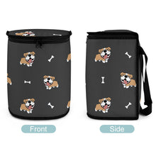 Load image into Gallery viewer, Happy Happy English Bulldogs Multipurpose Car Storage Bag - 4 Colors-Car Accessories-Bags, Car Accessories, English Bulldog-6