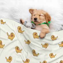 Load image into Gallery viewer, Happy Happy Golden Retriever Blanket for Dog-Pet Furniture-Blanket for Dogs,Blankets,Golden Retriever,Home Decor-1