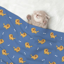 Load image into Gallery viewer, Happy Happy Golden Retriever Blanket for Dog-Pet Furniture-24