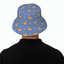 Load image into Gallery viewer, Happy Happy Golden Retriever Bucket Hat-Hats &amp; Caps-Accessories,Dog Dad Gifts,Dog Mom Gifts,Golden Retriever,Hats-21