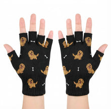 Load image into Gallery viewer, Happy Happy Golden Retriever Gloves-Accessories-Accessories,Dog Dad Gifts,Dog Mom Gifts,Gloves,Golden Retriever-4