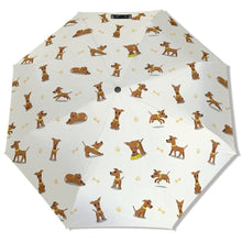 Load image into Gallery viewer, Happy Happy Greyhound Love Umbrella-Accessories-Accessories,Dog Mom Gifts,Greyhound,Umbrella-3
