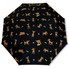 Load image into Gallery viewer, Happy Happy Greyhound Love Umbrella-Accessories-Accessories,Dog Mom Gifts,Greyhound,Umbrella-1