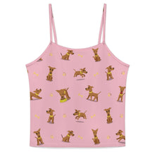 Load image into Gallery viewer, Happy Happy Greyhound Love Women's Cami and Shorts Pajama Set-13