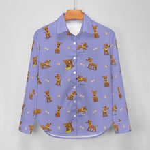 Load image into Gallery viewer, Happy Happy Greyhound Love Women's Shirt-19