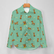 Load image into Gallery viewer, Happy Happy Greyhound Love Women's Shirt-8