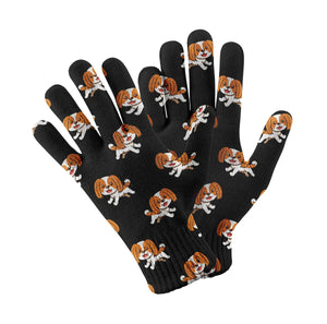 Happy Happy Shih Tzu Love Touch Screen Gloves-Accessories-Accessories, Dog Dad Gifts, Dog Mom Gifts, Gloves-5