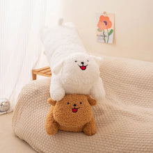 Load image into Gallery viewer, Happy Happy Maltese Plush Toy Pillows-Stuffed Animals-Home Decor, Maltese, Stuffed Animal-white dog pillow-CHINA-about 75cm-15