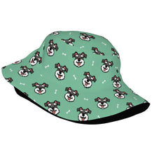 Load image into Gallery viewer, Happy Happy Schauzer Love Bucket Hat-Hats &amp; Caps-2