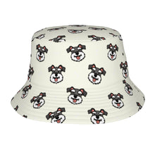 Load image into Gallery viewer, Happy Happy Schauzer Love Bucket Hat-Hats &amp; Caps-Ivory White-One Size-9