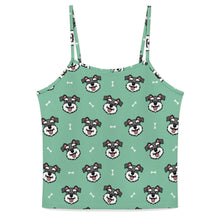 Load image into Gallery viewer, Happy Happy Schauzer Love Women's Cami and Shorts Pajama Set-17