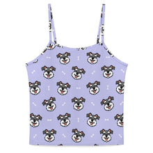 Load image into Gallery viewer, Happy Happy Schauzer Love Women's Cami and Shorts Pajama Set-5