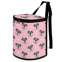Load image into Gallery viewer, Happy Happy Schnauzer Love Multipurpose Car Storage Bag-ONE SIZE-Pink1-7