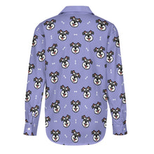 Load image into Gallery viewer, Happy Happy Schnauzer Love Women's Shirt-Apparel-Apparel,Dog Mom Gifts,Schnauzer,Shirt-21