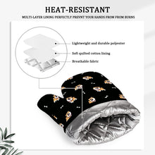 Load image into Gallery viewer, Happy Happy Shiba Love Oven Mitts and Pot Holder Set-Kitchen Decor-Accessories,Dog Mom Gifts,Shiba Inu-7