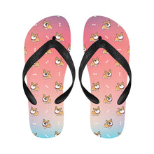 Load image into Gallery viewer, Happy Happy Shiba Love Unisex Slippers - 7 Gradients-Footwear-Accessories,Dog Dad Gifts,Dog Mom Gifts,Shiba Inu,Slippers-5