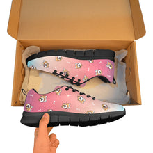 Load image into Gallery viewer, Happy Happy Shiba Love Women's Breathable Sneakers - 7 Gradients-34