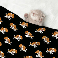 Load image into Gallery viewer, Happy Happy Shih Tzu Love Blanket for Dog-Pet Furniture-Blankets,Home Decor,Shih Tzu-7