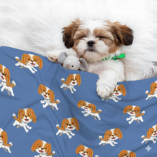 Load image into Gallery viewer, Happy Happy Shih Tzu Love Blanket for Dog-Pet Furniture-Blankets,Home Decor,Shih Tzu-1