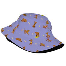 Load image into Gallery viewer, Happy Happy Whippet Love Bucket Hat-Hats &amp; Caps-34
