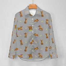 Load image into Gallery viewer, Happy Happy Whippet Love Women's Shirt-20