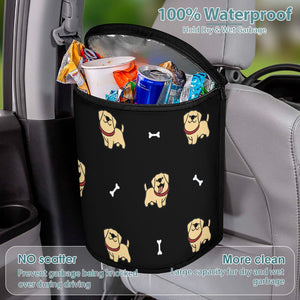 Happy Happy Yellow Labrador Love Multipurpose Car Storage Bag - 4 Colors-Car Accessories-Bags, Car Accessories, Labrador-6