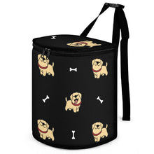 Load image into Gallery viewer, Happy Happy Yellow Labrador Love Multipurpose Car Storage Bag - 4 Colors-Car Accessories-Bags, Car Accessories, Labrador-ONE SIZE-Black-1