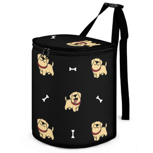 Happy Happy Yellow Labrador Love Multipurpose Car Storage Bag - 4 Colors-Car Accessories-Bags, Car Accessories, Labrador-ONE SIZE-Black-1