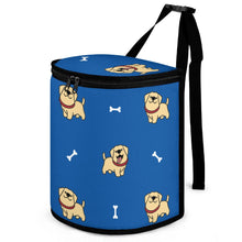 Load image into Gallery viewer, Happy Happy Yellow Labrador Love Multipurpose Car Storage Bag - 4 Colors-Car Accessories-Bags, Car Accessories, Labrador-ONE SIZE-DarkSlateBlue-13