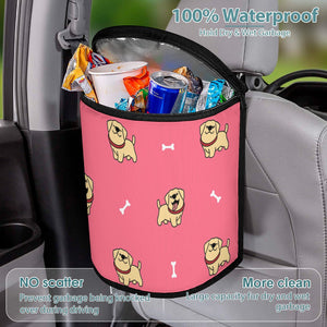 Happy Happy Yellow Labrador Love Multipurpose Car Storage Bag - 4 Colors-Car Accessories-Bags, Car Accessories, Labrador-7