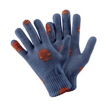Load image into Gallery viewer, Happy Irish Setter Love Touch Screen Gloves-Accessories-Accessories, Dog Dad Gifts, Dog Mom Gifts, Gloves, Irish Setter-Navy-3