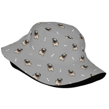 Load image into Gallery viewer, Happy Pug Playtime Bucket Hat-Hats &amp; Caps-26