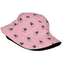Load image into Gallery viewer, Happy Pug Playtime Bucket Hat-Hats &amp; Caps-34