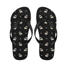 Load image into Gallery viewer, Happy Pug Playtime Unisex Slippers - 9 Colors-Footwear-Accessories,Dog Dad Gifts,Dog Mom Gifts,Pug,Slippers-27