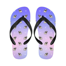 Load image into Gallery viewer, Happy Pug Playtime Unisex Slippers - 9 Colors-Footwear-Accessories,Dog Dad Gifts,Dog Mom Gifts,Pug,Slippers-7