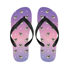 Load image into Gallery viewer, Happy Pug Playtime Unisex Slippers - 9 Colors-Footwear-Accessories,Dog Dad Gifts,Dog Mom Gifts,Pug,Slippers-8