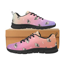 Load image into Gallery viewer, Happy Pug Playtime Women's Breathable Sneakers - 7 Gradients-26