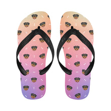 Load image into Gallery viewer, Happy Rottweiler Delight Unisex Slippers - 9 Colors-Footwear-Accessories,Dog Dad Gifts,Dog Mom Gifts,Rottweiler,Slippers-13