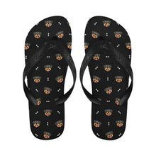 Load image into Gallery viewer, Happy Rottweiler Delight Unisex Slippers - 9 Colors-Footwear-Accessories,Dog Dad Gifts,Dog Mom Gifts,Rottweiler,Slippers-26
