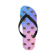 Load image into Gallery viewer, Happy Rottweiler Delight Unisex Slippers - 9 Colors-Footwear-Accessories,Dog Dad Gifts,Dog Mom Gifts,Rottweiler,Slippers-3