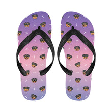 Load image into Gallery viewer, Happy Rottweiler Delight Unisex Slippers - 9 Colors-Footwear-Accessories,Dog Dad Gifts,Dog Mom Gifts,Rottweiler,Slippers-8
