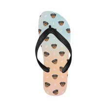 Load image into Gallery viewer, Happy Rottweiler Delight Unisex Slippers - 9 Colors-Footwear-Accessories,Dog Dad Gifts,Dog Mom Gifts,Rottweiler,Slippers-9