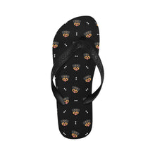 Load image into Gallery viewer, Happy Rottweiler Delight Unisex Slippers - 9 Colors-Footwear-Accessories,Dog Dad Gifts,Dog Mom Gifts,Rottweiler,Slippers-Black-S-25