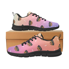 Load image into Gallery viewer, Happy Rottweiler Delight Women's Breathable Sneakers - 7 Gradients-25